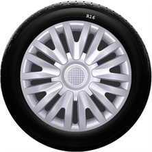 Drs Tuning Honda Uyumlu 16 Inc Kırılmaz Sks Jant Kapağı 1 Takım 4 Adet NO:412