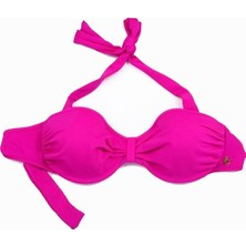 Kiviva Black Spade Kadın Bikini Üst 8247 Limon Yeşil 34