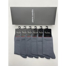 Pierre Cardin Bambu 12'li  Uzun Soket Çorap 490- Pc Gri