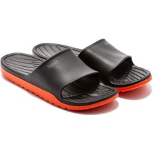 Twigy Demba Erkek Terlik Siyah Turuncu 40/45