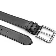 Adera Siyah 4 cm Spor Erkek Kemer