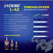 Locking L-42 Sıvı Conta 50 ml