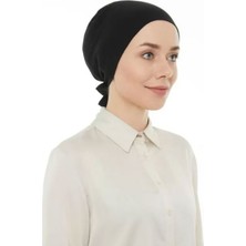 Lavender Düz Penye Bone - Siyah-97