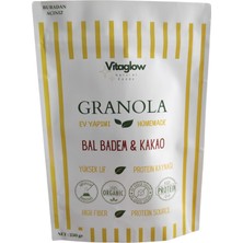 Vitaglow Natural Foods Vitaglow Granola Bal Badem &kakao