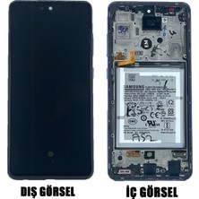 Teknonet Samsung Galaxy A72 Uyumlu Revize Lcd+Dokunmatik+Çıtalı