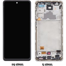Teknonet Samsung Galaxy A72 Uyumlu Lcd+Dokunmatik+Çıtalı
