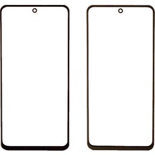 Teknonet Xiaomi Redmi Note 9s Uyumlu Dokunmatik Lens + Oca (Siyah) NT-80847