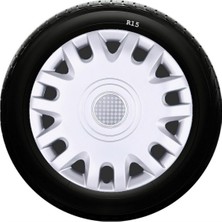 Drs Tuning Mazda Uyumlu 15 Inc Kırılmaz Sks Jant Kapağı 1 Takım 4 Adet NO:333