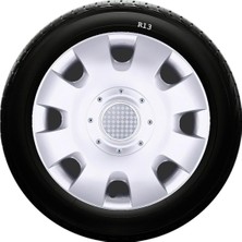 Drs Tuning Mazda Uyumlu 13 Inç Kırılmaz Sks Jant Kapağı 1 Takım 4 Adet NO:107