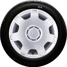 Drs Tuning Mazda Uyumlu 14 Inç Kırılmaz Sks Jant Kapağı 1 Takım 4 Adet NO:205