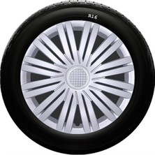 Drs Tuning Mazda Uyumlu 16 Inç Kırılmaz Sks Jant Kapağı 1 Takım 4 Adet NO:422