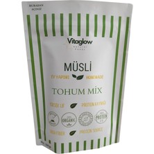 Vitaglow Natural Foods Müsli Tohum Mix (250 Gr.) Katkısız , Sağlıklı Atıştırmalık