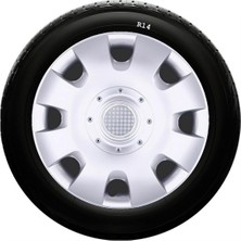 Drs Tuning Opel Uyumlu 14 Inc Kırılmaz Sks Jant Kapağı 1 Takım 4 Adet NO:209