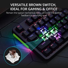 Rapoo V500PRO Mekanik Rgb Ingilizce Klavye (R-V500PRO)