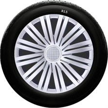 Drs Tuning Opel Uyumlu 15 Inç Kırılmaz Sks Jant Kapağı 1 Takım 4 Adet NO:339