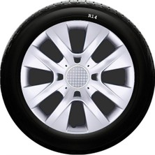 Drs Tuning Opel Uyumlu 14 Inç Kırılmaz Sks Jant Kapağı 1 Takım 4 Adet NO:225