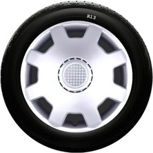 Drs Tuning Skoda Uyumlu 13 Inc Kırılmaz Sks Jant Kapağı 1 Takım 4 Adet NO:105
