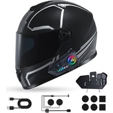 Fırsattan Y10 2X Intercom Kask Kulaklığı 2 Kişi Konuşma Özellikli
