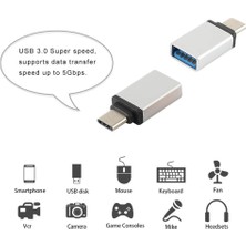 Type C - USB 3.0 Otg USB Flash Dönüştürücü USB Adaptörü Tak Çalıştır