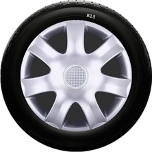Drs Tuning Skoda Uyumlu 15 Inç Kırılmaz Sks Jant Kapağı 1 Takım 4 Adet NO:326