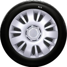 Drs Tuning Skoda Uyumlu 16 Inc Kırılmaz Sks Jant Kapağı 1 Takım 4 Adet NO:407
