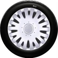 Drs Tuning Seat Uyumlu 13 Inc Kırılmaz Sks Jant Kapağı 1 Takım 4 Adet NO:108
