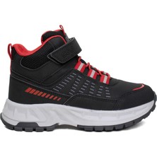 Cool Tiger Filet Erkek Çocuk Hi Sneaker Siyah