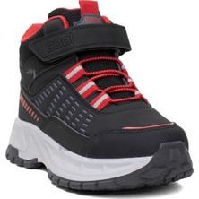 Cool Tiger Filet Erkek Çocuk Hi Sneaker Siyah