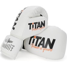 Titan Sport Model 3 Beyaz Boks Eldiveni+Dişlik Seti+Atlama Ipi