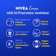 NIVEA Creme 30ml, Bakım Yapan Koruma, Uzun Süreli Yoğun Nemlendirici, El Yüz Ve Vücut, Yumuşak Cilt Hissi