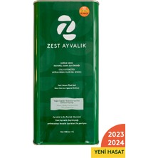 Zest Ayvalık Erken Hasat Soğuk Sıkım Zeytinyağı 5 L