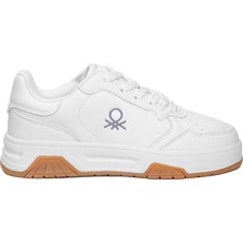 Benetton BNI-11220 Kadın Klasik Sneaker Beyaz