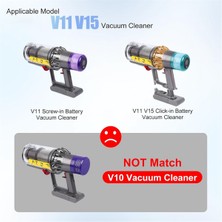 Dyson V11 V15 SV14 SV15 SV22 Elektrikli Süpürge Toz Haznesi Için Hepa Filtreli Yükseltilmiş Hazne Değişimi (Yurt Dışından)