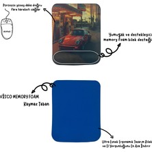 Bilek Destekli Memory Foam Kaymaz Taban Mouse Pad MSP-009 Desenli 5