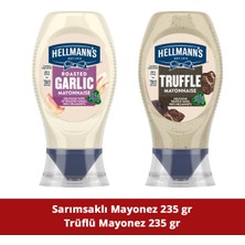 Hellmann's Trüflü Mayonez 235G + Sarımsaklı Mayonez 235G