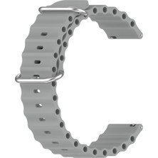Microsonic Xiaomi Redmi Watch 5 Active Kordon Ocean Band Gri