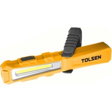 Tolsen 60016   Tolsen  Çalışma Işığı Araba Bakım El Çalışma Işığı Mıknatıslı Katlanabilir Çok Fonksiyonlu