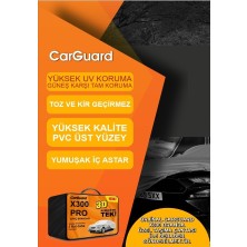 Carguard Renault Symbol 2013-2015 Uyumlu X300 Fitilli Araba Brandası Miflonlu Branda Oto Çadır Örtü
