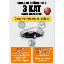 Carguard Tüm Hatchback Araçlar ile Uyumlu ile Uyumlu Lüks Araba Brandası Miflonlu Branda Oto Çadır Örtü