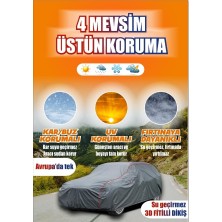 Carguard Peugeot 407 Coupe ile Uyumlu F100 Lüks Araba Brandası Miflonlu Branda Oto Çadır Örtü