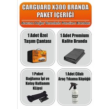 Car Guard Carguard Bmw 3 Serisi E90 2005-2012 Uyumlu X300 Fitilli Araba Brandası Miflonlu Branda Oto Çadır Örtü