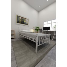 Decofer Smyrna Tek Kişilik Metal Karyola