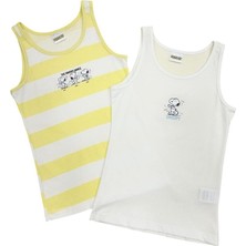 Snoopy Lisanslı Unisex Çocuk 2'li  Atlet Seti 20134
