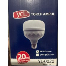 YCL Yl - 0020 20 Watt Torç Ampül Beyaz