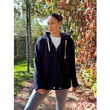 Unisex Oversize Peluş Sweatshirt