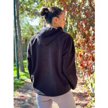 Unisex Oversize Peluş Sweatshirt