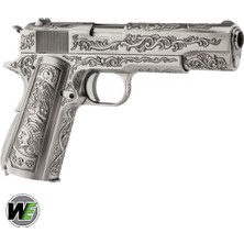 We Aırsoft Colt 1911 Etched Gbb Airsoft Gravür Işlemeli