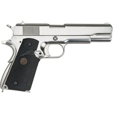 We Aırsoft Colt 1911 A1 Sılver Pro Grıps Aırsoft Tabanca