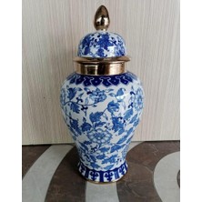 Evdema Seramik Dekoratif Vazo 27*27*56 cm