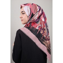 Bonjela Desenli Keten Soft Eşarp - Desen-14 - Renk-12-93